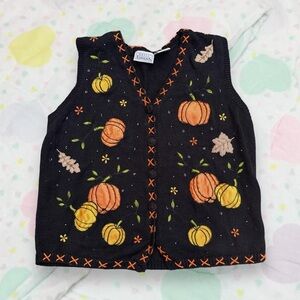 Women's Fall Pumpkin Patch Vest